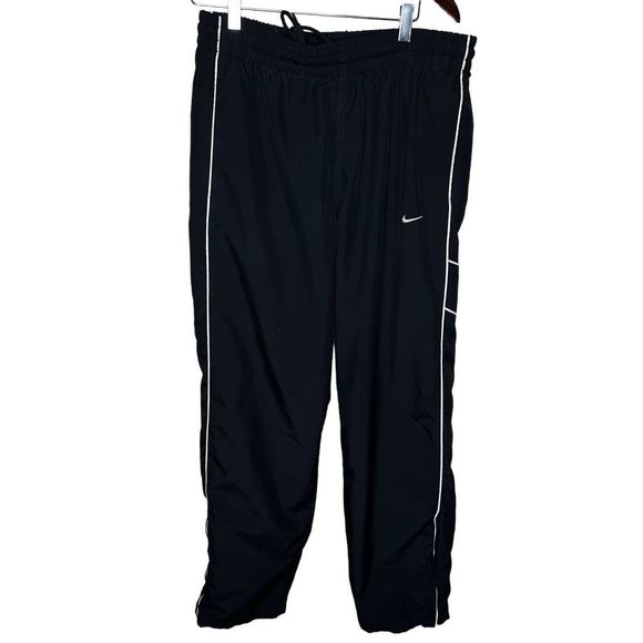 Y2K Nike Windbreaker Track Pants Pants Size L Loose Fit Overshoe - Picture 1 of 6
